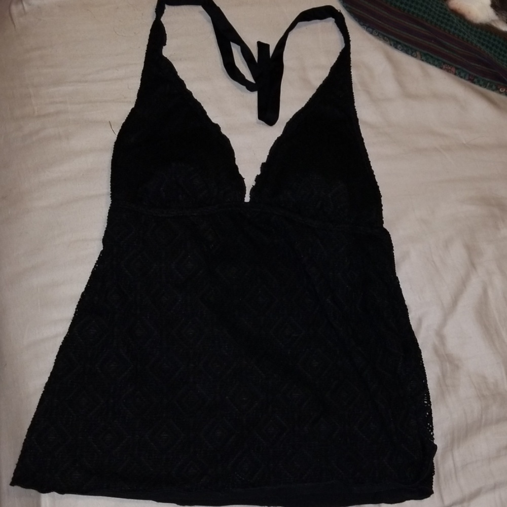 Halter swim suit top